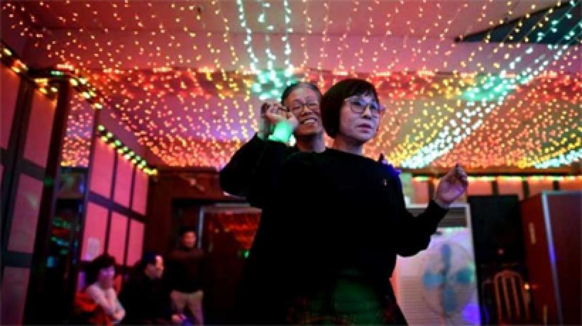 Monday afternoon fever in South Koreas old-age discos