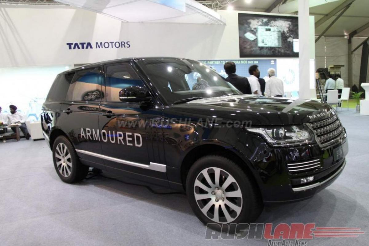 2016 DefExpo gives a glimpse of Range Rover Sentinel armoured SUV features