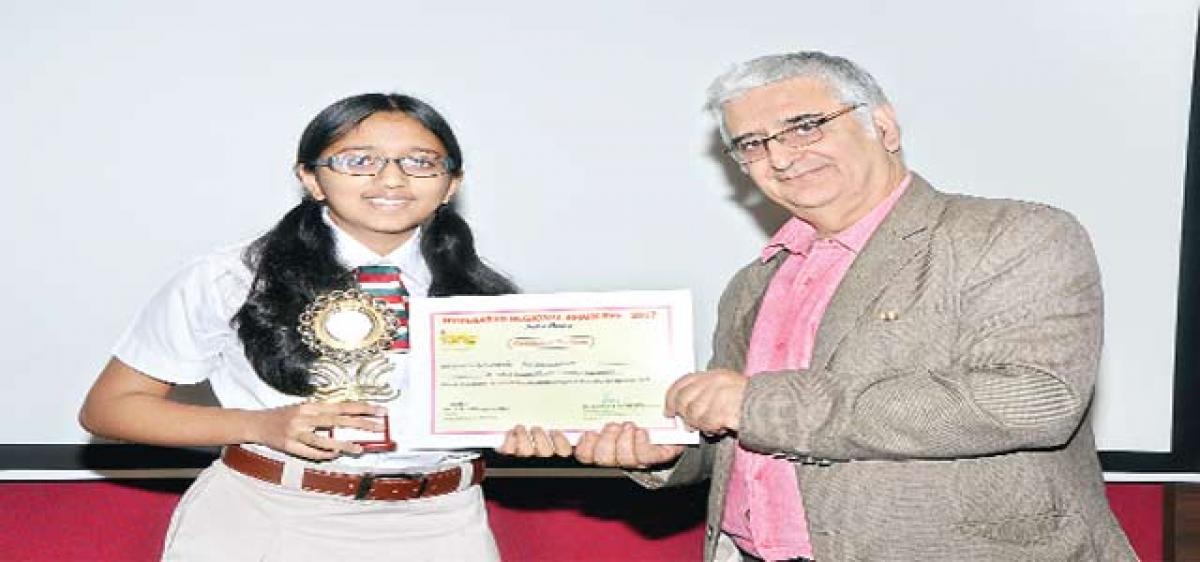 Hyderabad girl bags Brain Bee laurels