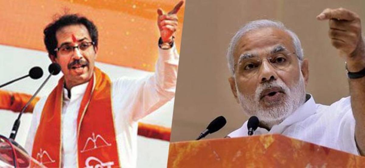 Stop peeping, focus on governance: Shiv Sena tells Narendra Modi