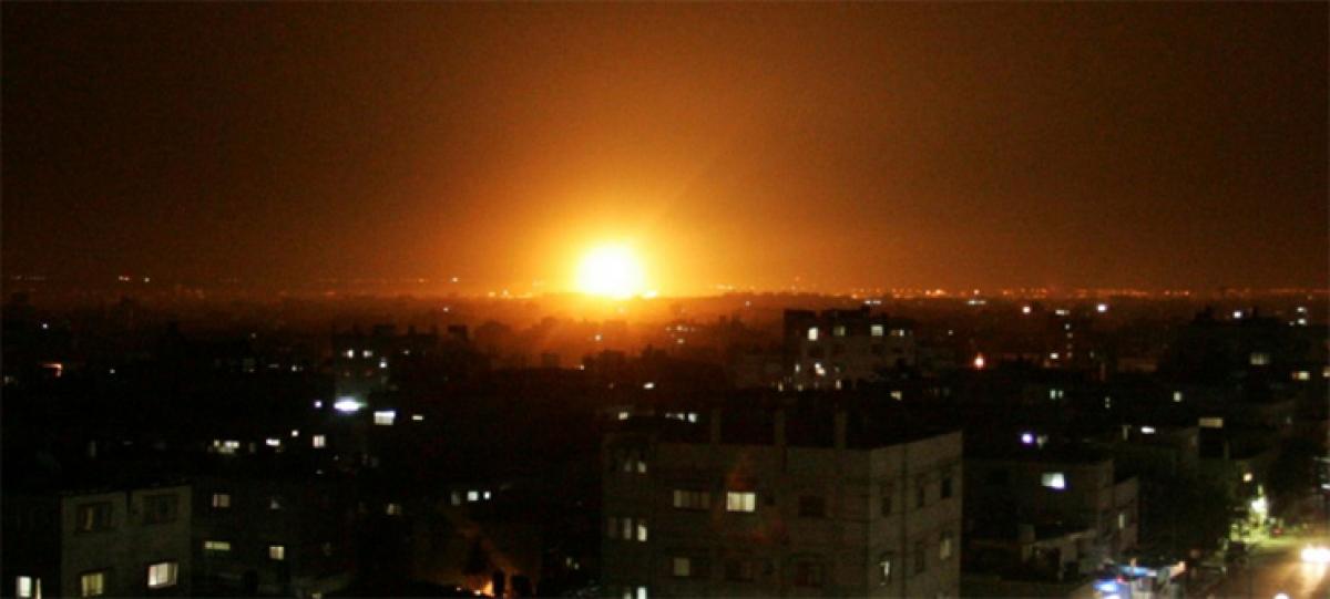 Israeli jets retaliates to rocket attacks with strike on Gaza