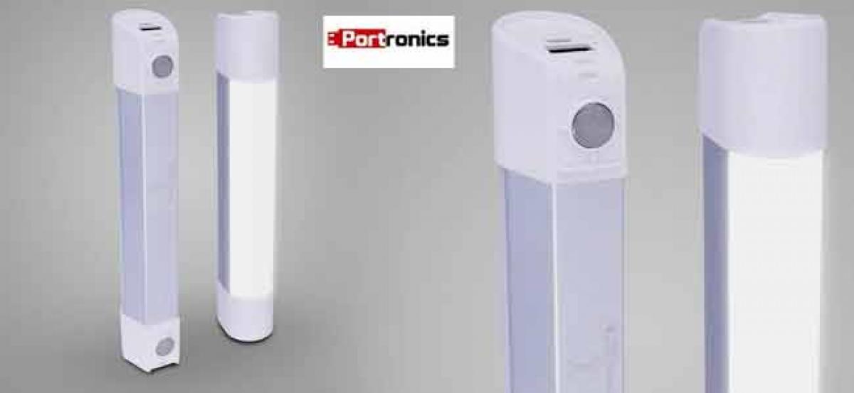 portronics emergency light