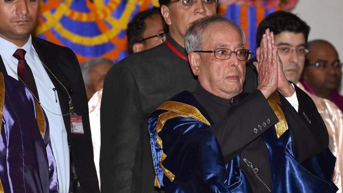 Be Argumentative, Not Intolerant: President Pranab Mukherjee To IIM Calcutta Students