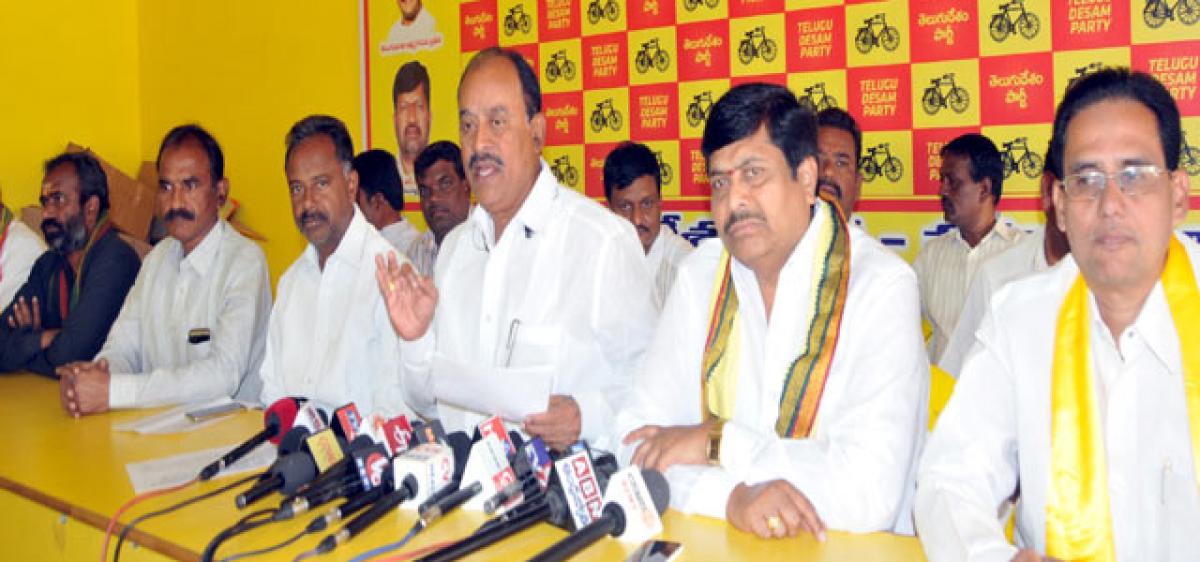 KCR acting as if he is Gajwel CM only: TDP