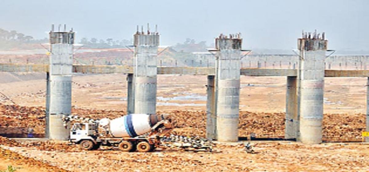 Polavaram canal bridges, lining works resume