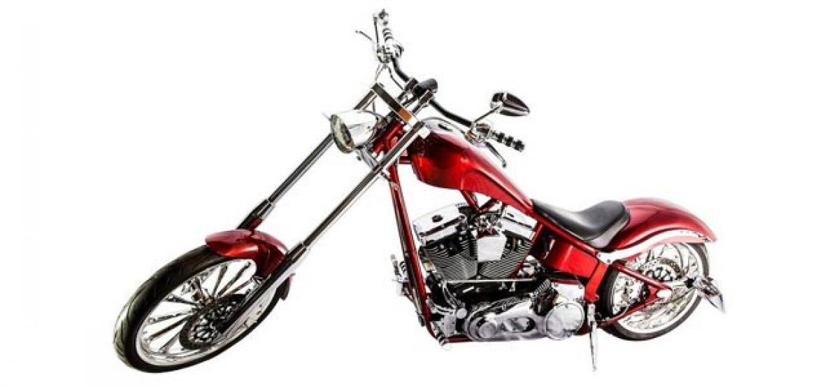 Big Dog Motorcycles Launches K9 Red Chopper-111 In India