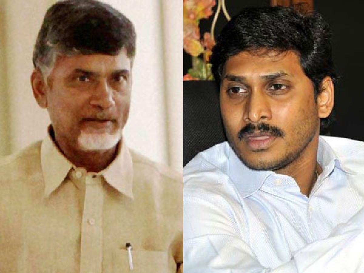 Chandrababu, Jagan indulge in a war of words after YSRC boycotts condolence motion