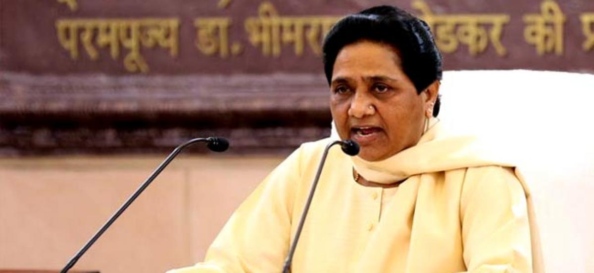 SP-Congress alliance only after BJPs blessings, says BSP supremo Mayawati