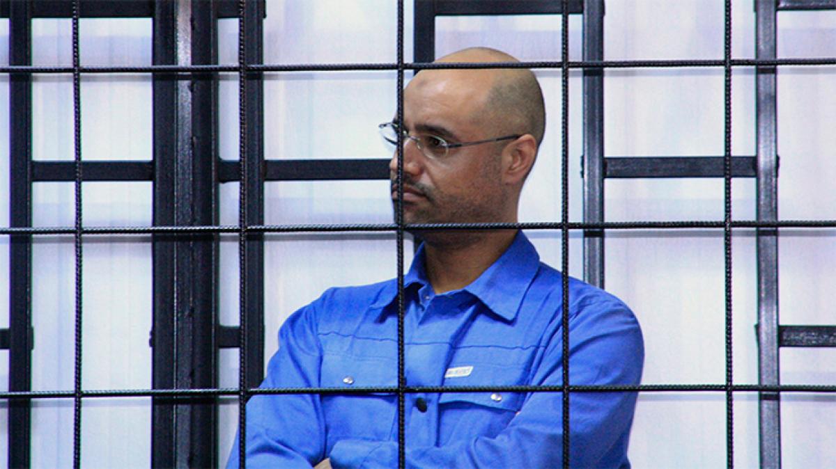 Muammar Gaddafis son Saif al-Islam sentenced to death for war crimes