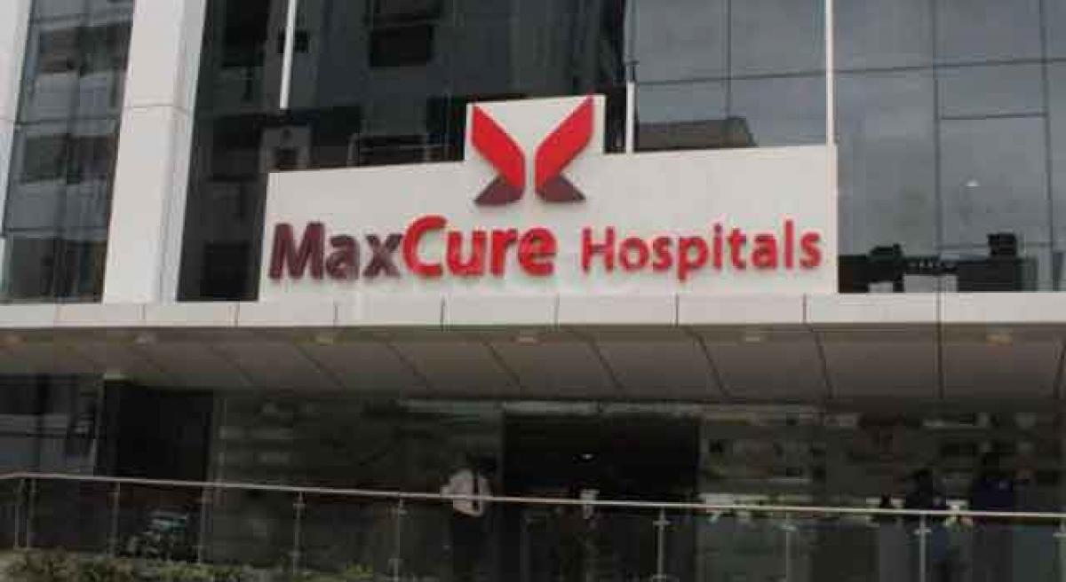 Max cure Hospital saves a critically injured