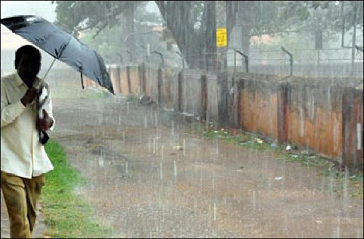 Isolated rain recorded in coastal AP