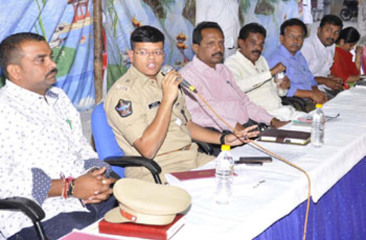 Traffic rule awareness meet held