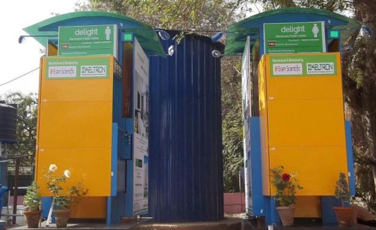 Nellore turns the first district to have highest number of E-Toilets