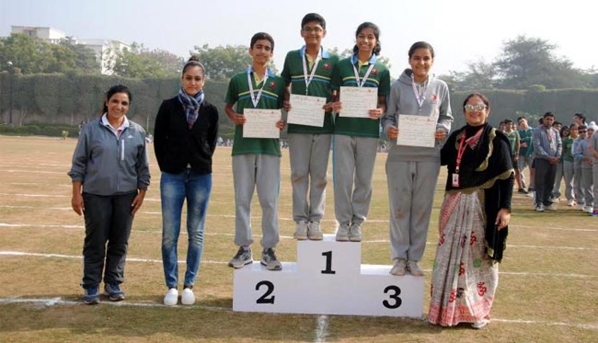 Sports Day celebrations at Suncity World School