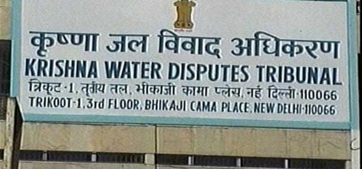 Krishna Water Tribunal directs Telangana, AP to convey views