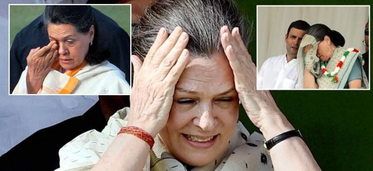 Sonia Gandhi battling high BP, fever and dehydration