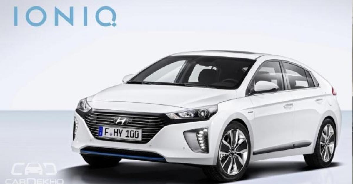 Say Hello To Ioniq: Hyundais Hybrid Planned For India