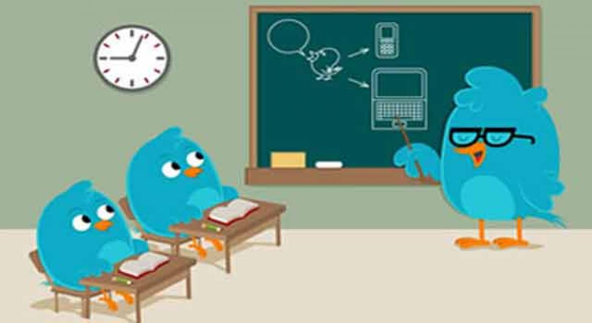 Twitter to become your future teacher
