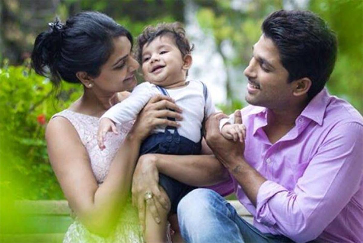 Photos: Allu Arjun Babys Day out at the Zoo