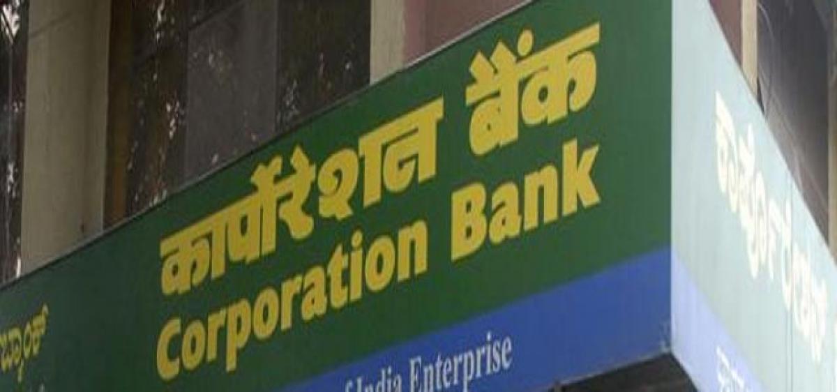 Corporation Bank On Recovery Drive