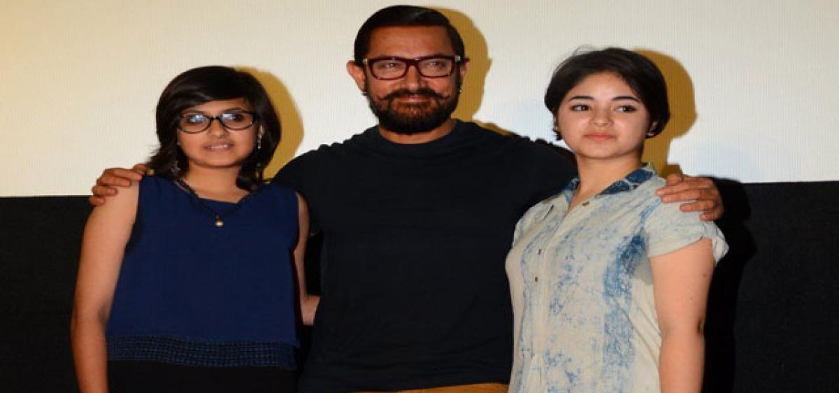 Dangal kids performed 10 times better than me: Aamir Khan