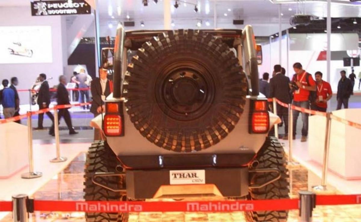 Mahindra Thar DayBreak Edition features India Auto Expo 2016