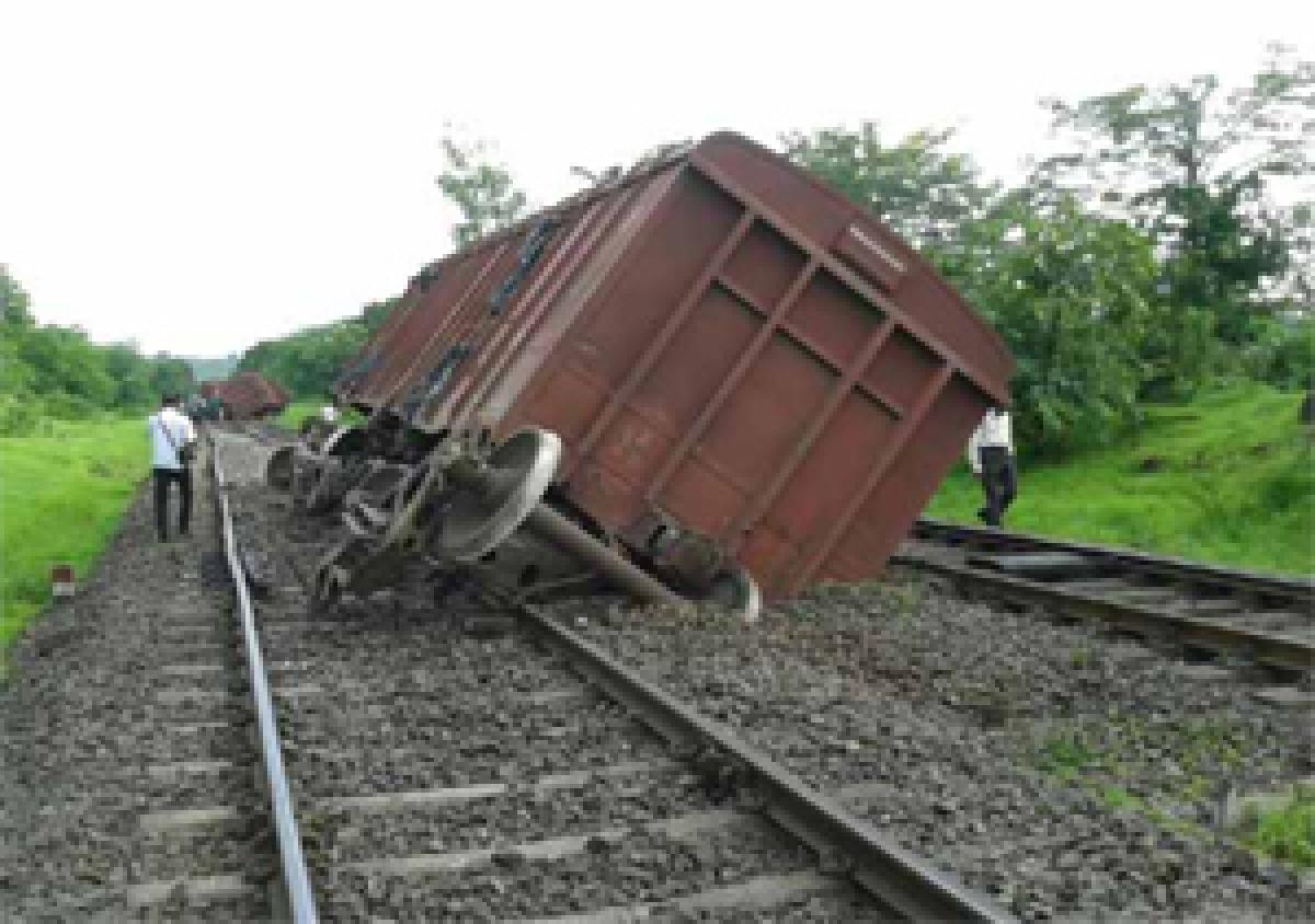 Goods train derailed in J-K, railway route affected