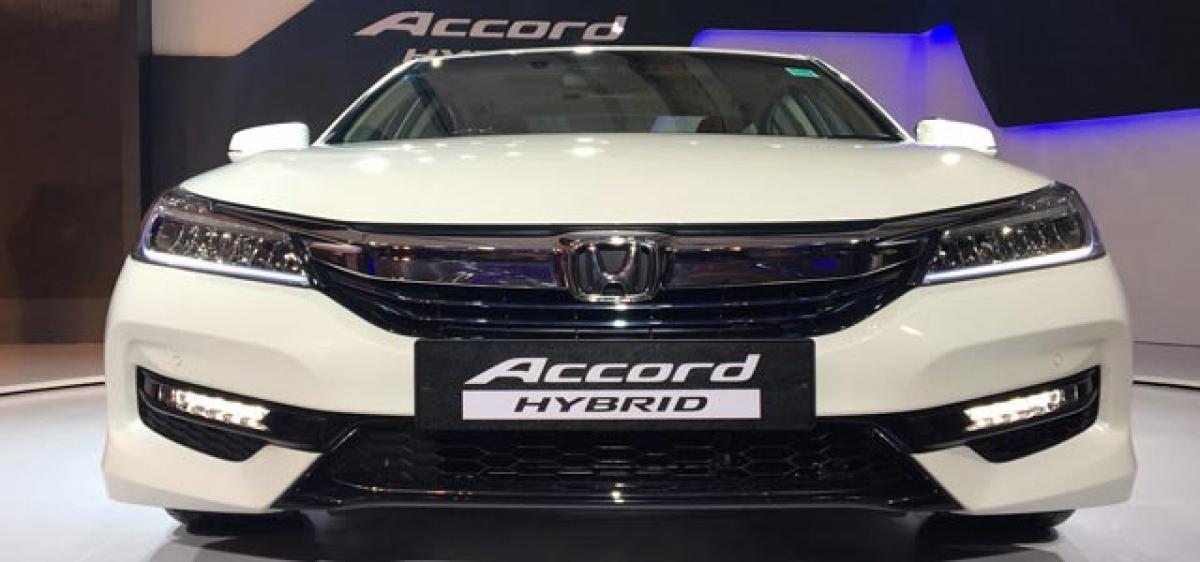 2016 Honda Accord Hybrid launched