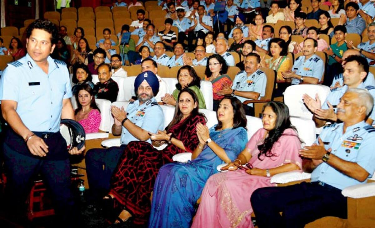 Sachin Tendulkar holds special screening of biopic for Indian Armed Forces