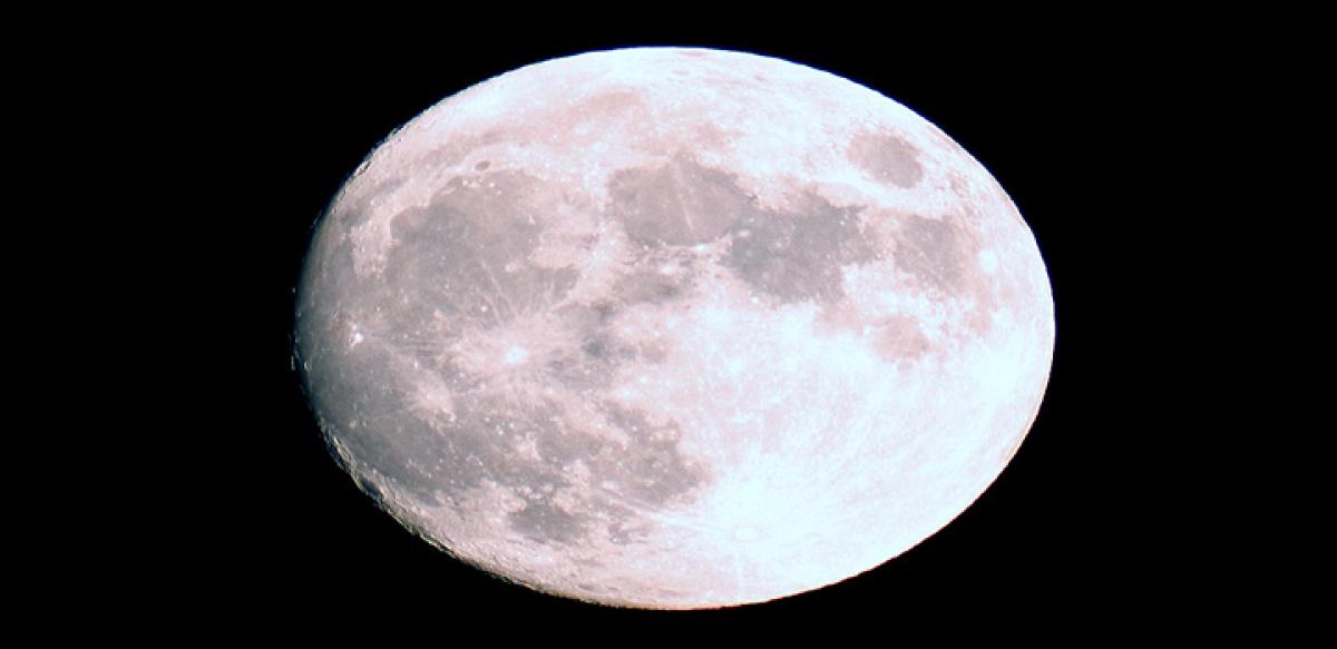 Our moon tilted by five degrees, lunar ice reveals