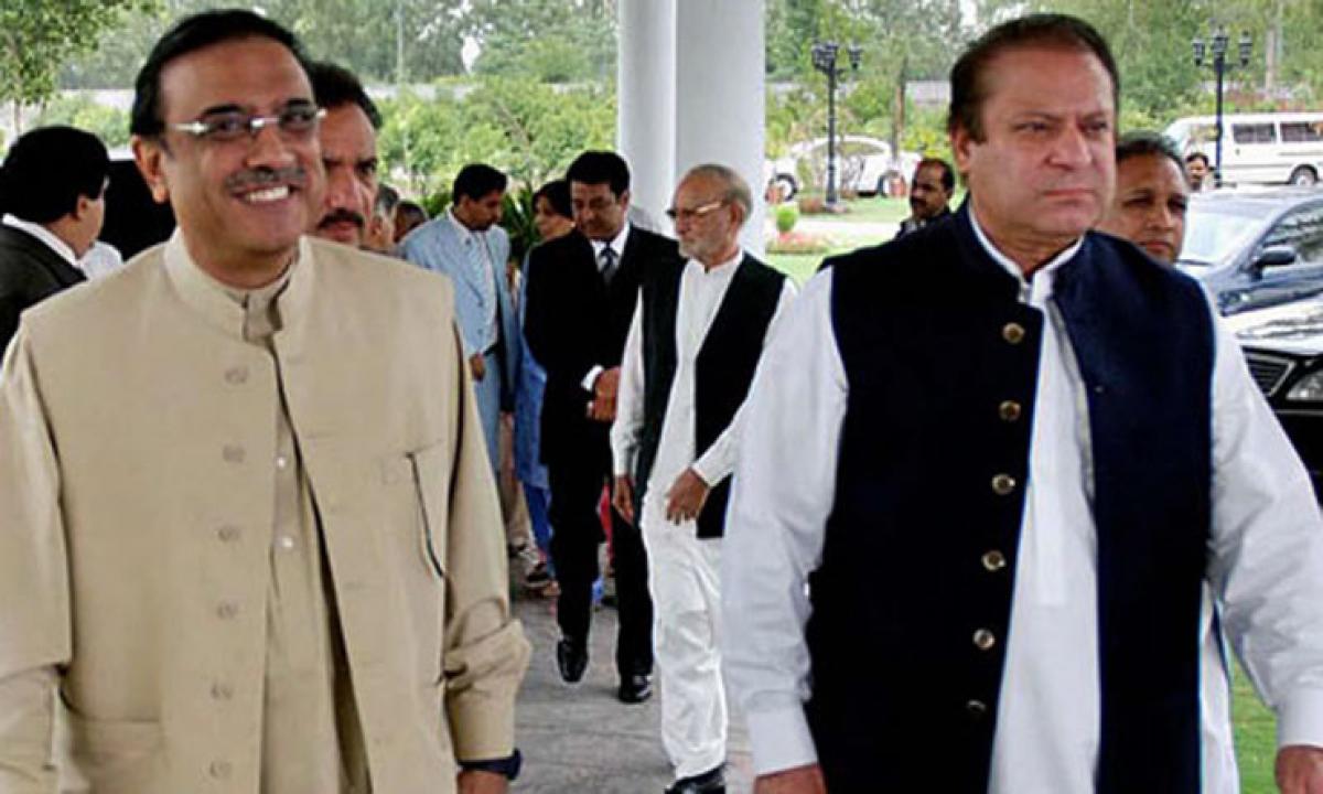 Sharif calls off Zardari meeting following anti-military remark