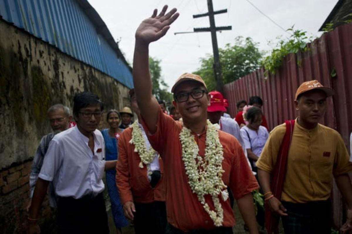 Former Myanmar monk walks free from prison