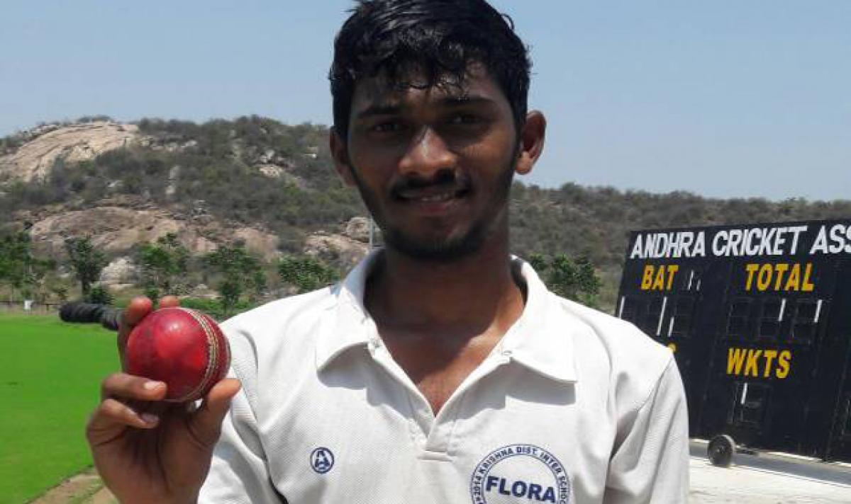Neeraj shines in Krishna District Cricket Association B Division leage