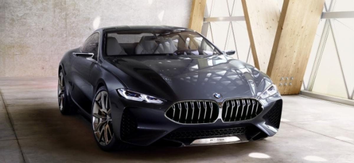 BMW 8 Series Coupe Concept Breaks Cover