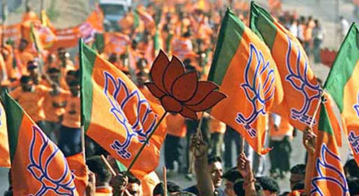 BJP alleges a huge land scam