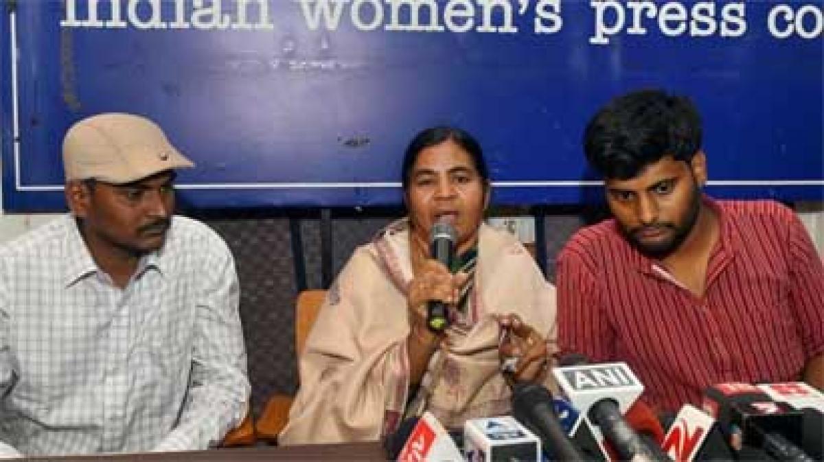 Smriti is lying, PM must take action: Rohith Vemulas mother