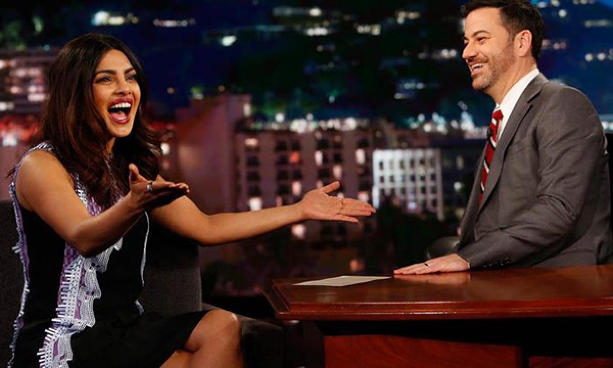 Priyanka Chopra makes a guest appreance on Jimmy Kimmel Live