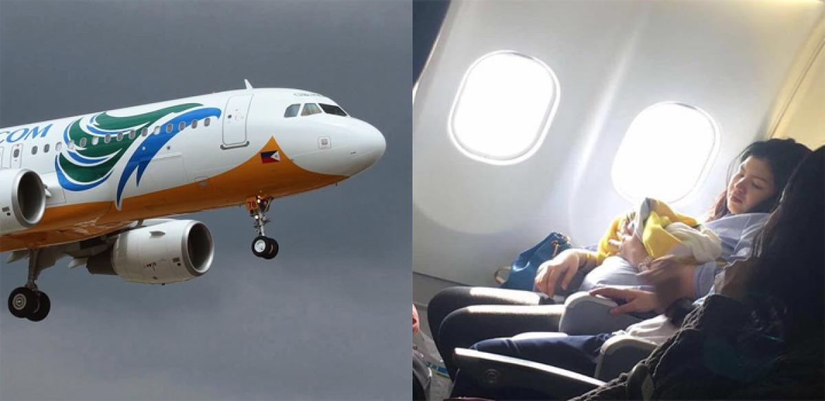 Baby born mid air; flight makes emergency landing in Hyderabad