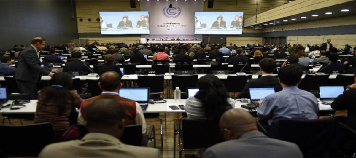 Rocky start for UN climate talks in Bonn