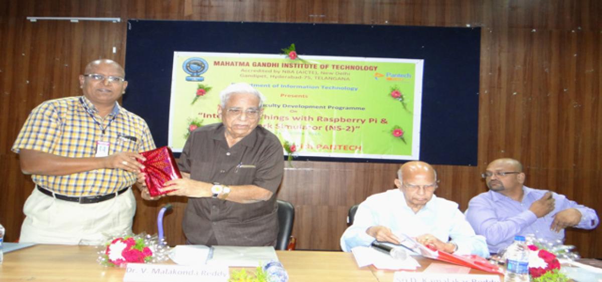 MGIT organises 7-day workshop for engg faculty