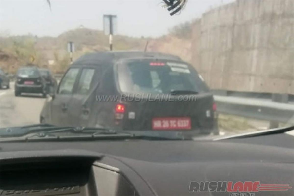 Spotted testing Maruti Ignis compact SUV