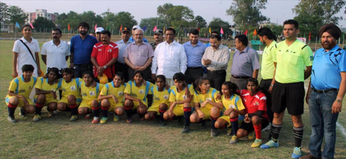 Telangana Girls Finish  Runner-Up in  Oorja Prime Minister Cup