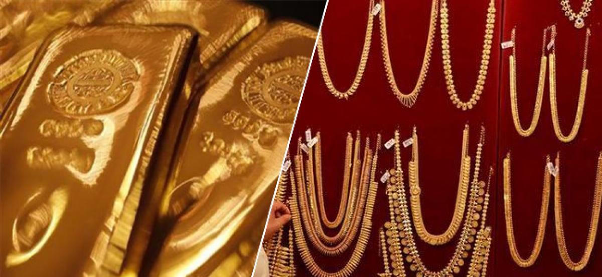 Gold holds near one-month peak as dollar and stock markets soften