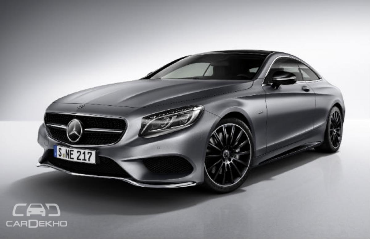 Mercedes-Benz to launch S-Class Coupe “Night Edition”