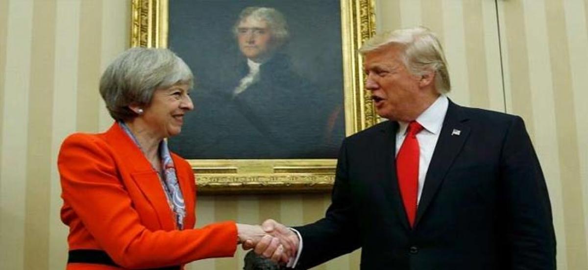 Donald Trump, Theresa May reaffirm special US-Britain relationship
