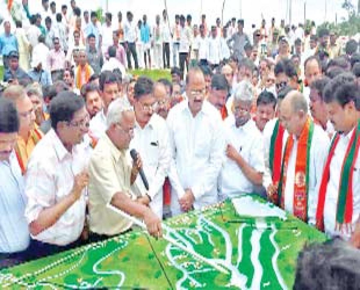 BJP turns heat on TD govt over Polavaram project