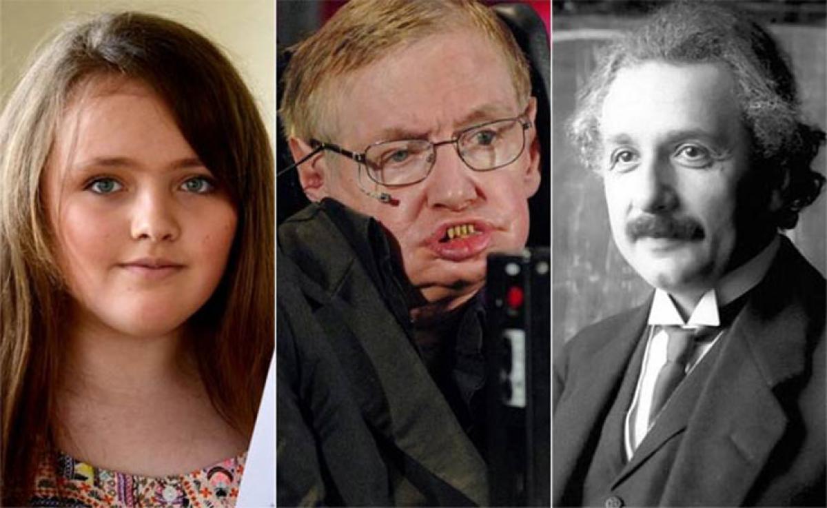 Smarter than Einstein, Hawking? 12 yr old scores 162 in IQ test