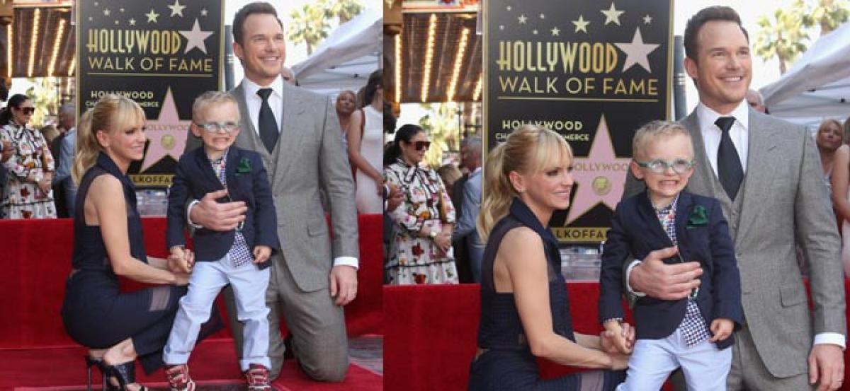 Chris Pratt gets star on Hollywood Walk of Fame