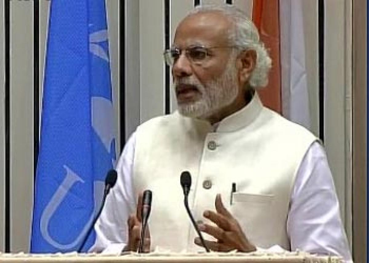 PM Modi stresses for women-led development