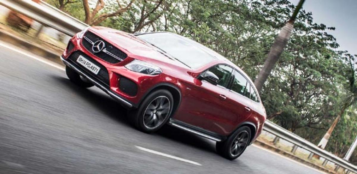 Mercedes GLE 43 AMG Coupe imported to India
